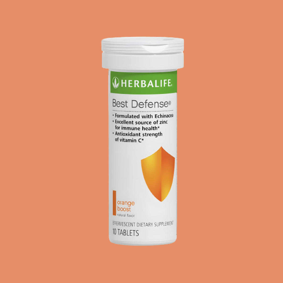 Best Defense®: Orange Boost 10 Tablets per Tube