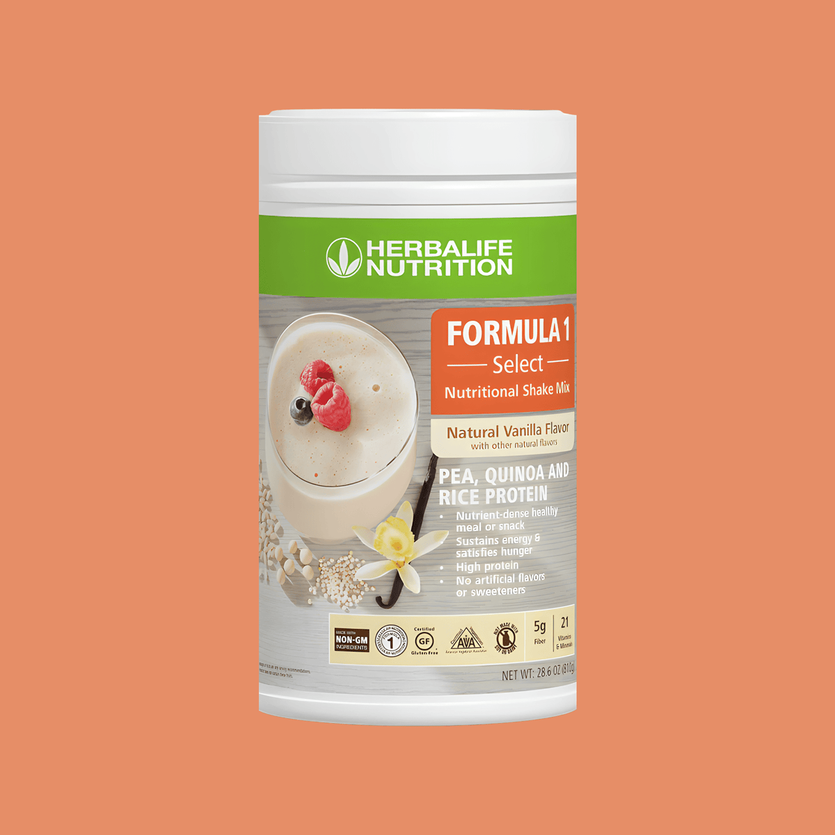 Formula 1 Select: Natural Vanilla flavor