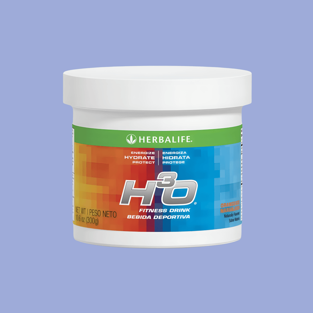 H³O® Fitness Drink: Orangeade Canister 10.6 Oz.