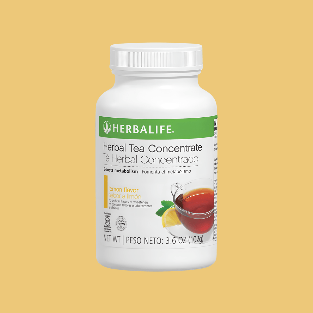 Herbal Tea Concentrate: Lemon 3.6 OZ (102g)