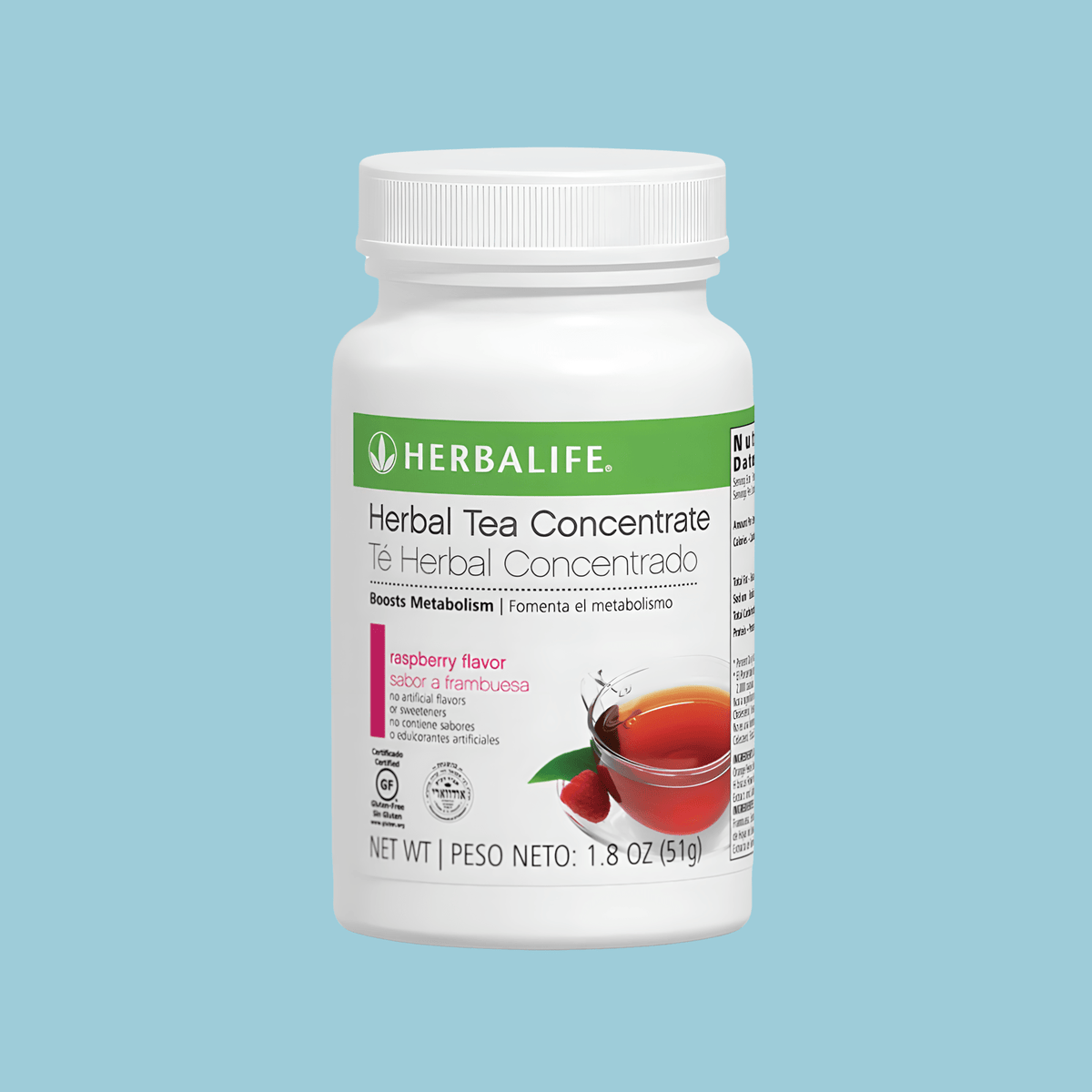 Herbal Tea Concentrate: Raspberry 1.8 Oz.
