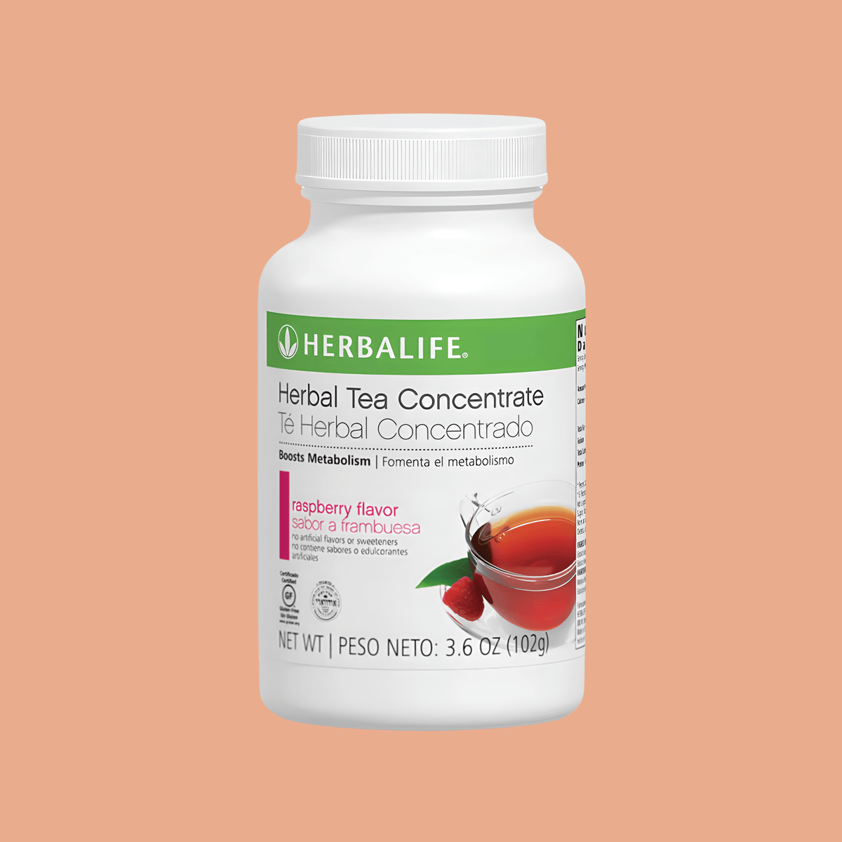 Herbal Tea Concentrate: Raspberry 3.6 OZ (102g)