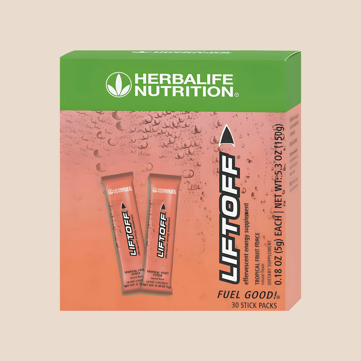 Liftoff®: Tropical Fruit Force Stick Packs