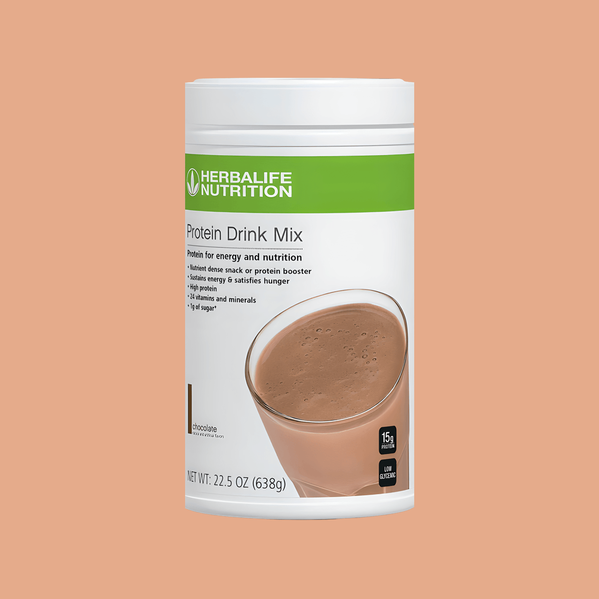 Protein Drink Mix: Chocolate 638g
