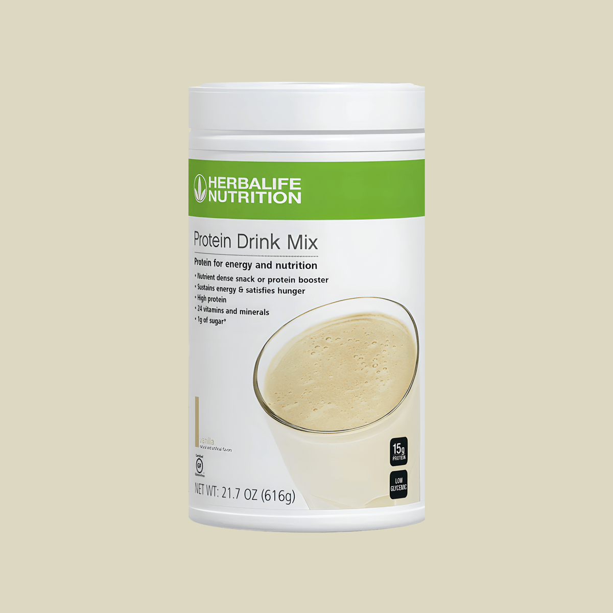 Protein Drink Mix: Vanilla 616 g