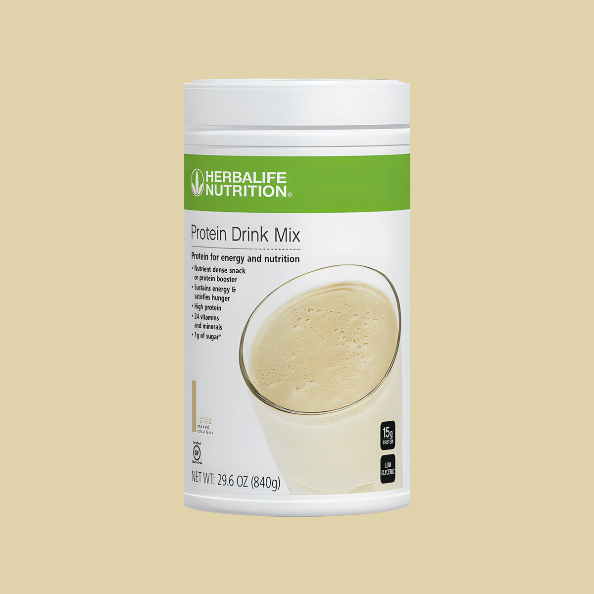 Protein Drink Mix: Vanilla 840 g